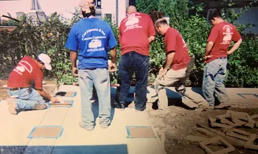 Concrete stamping